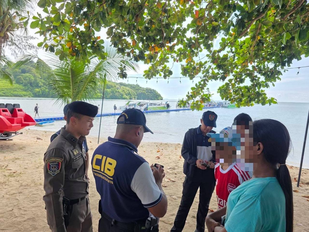 Туристка спасена от винта лодки на Пхукете