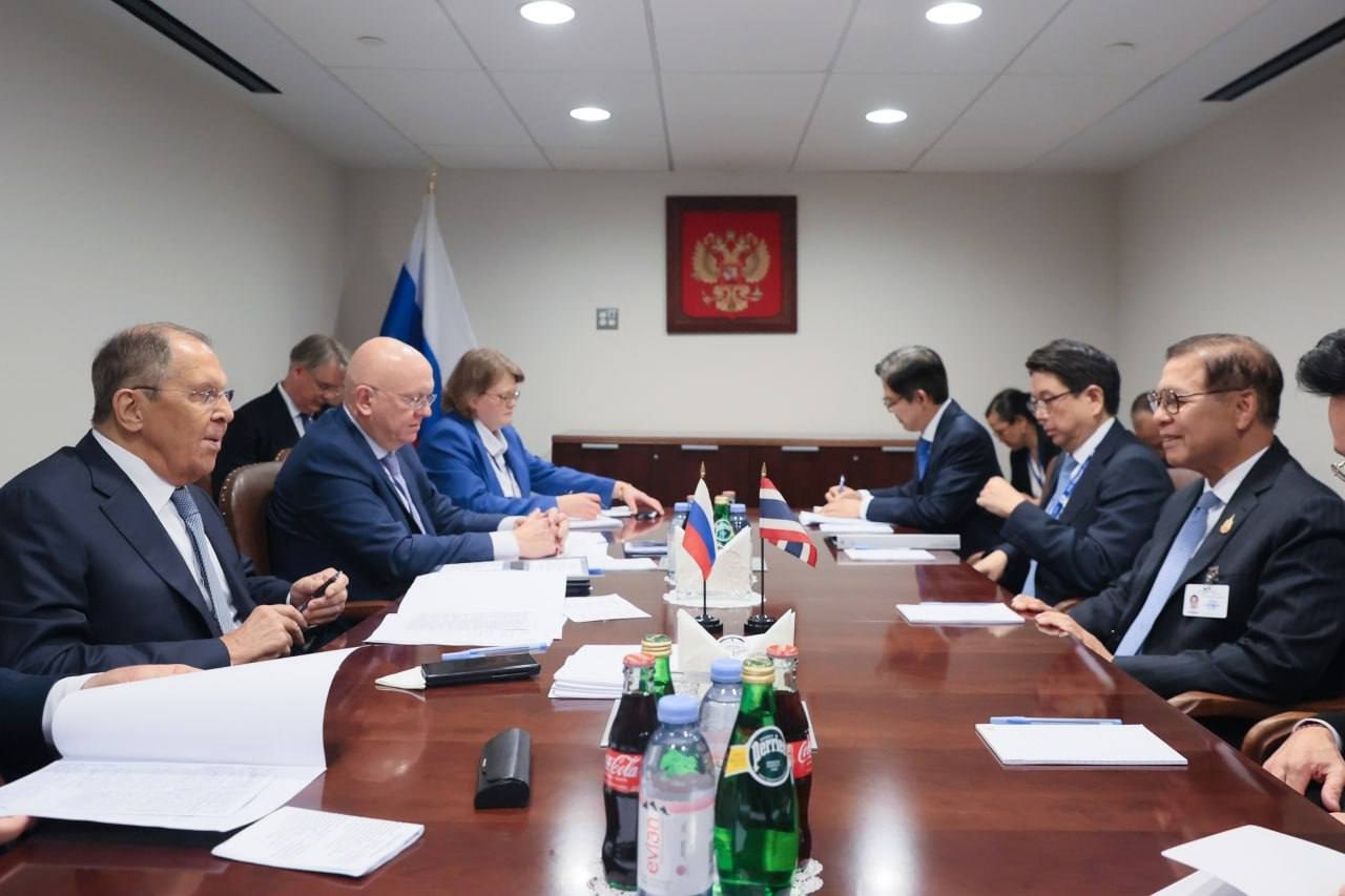 Встреча Лаврова с министром Таиланда