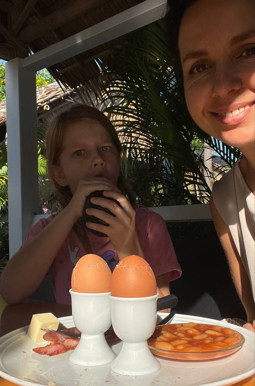 Завтраки в кафе на острове Самуи