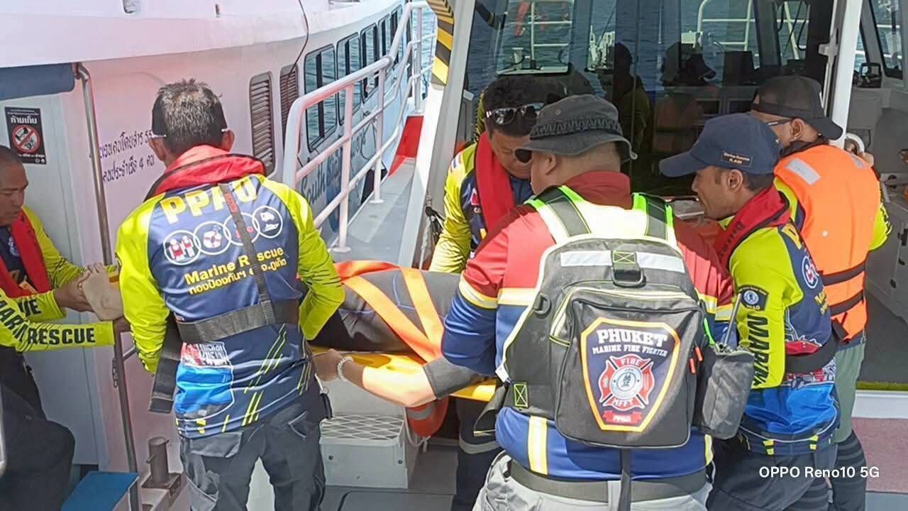 Спасение туристки в Пхукете