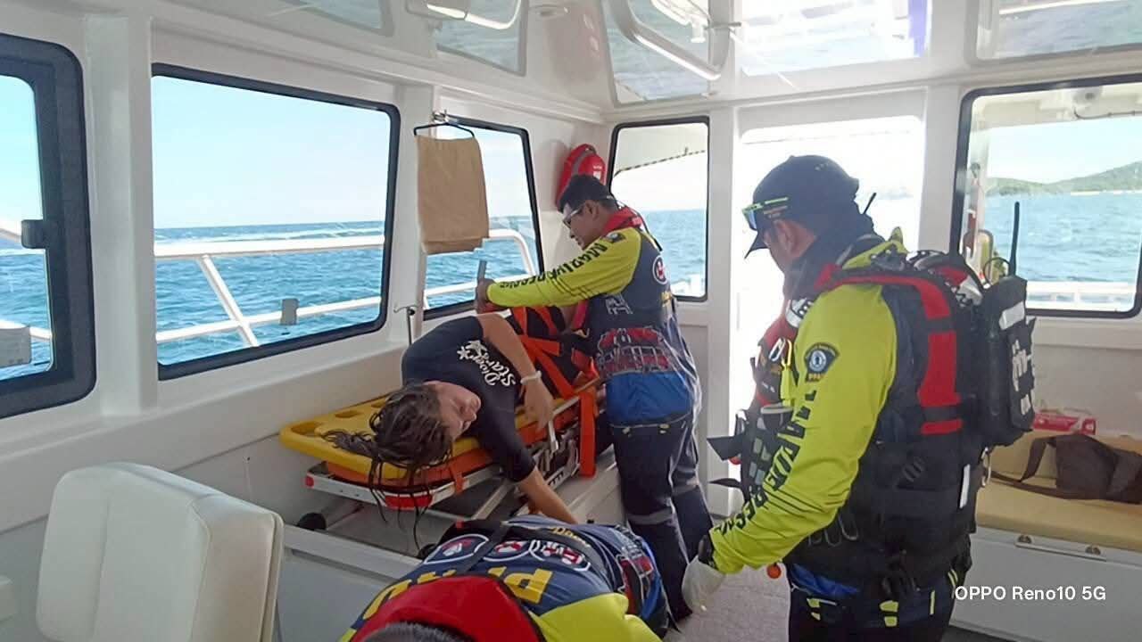 Спасение туристки в Пхукете