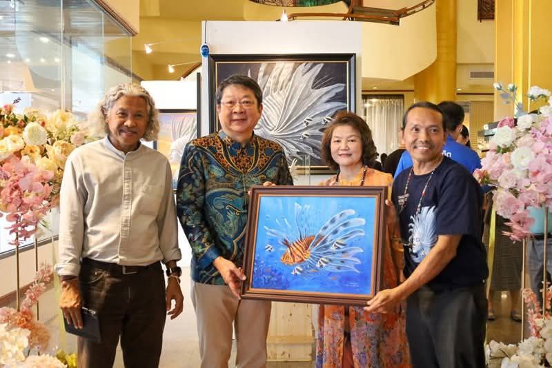 Открытие художественной выставки в Пхукете