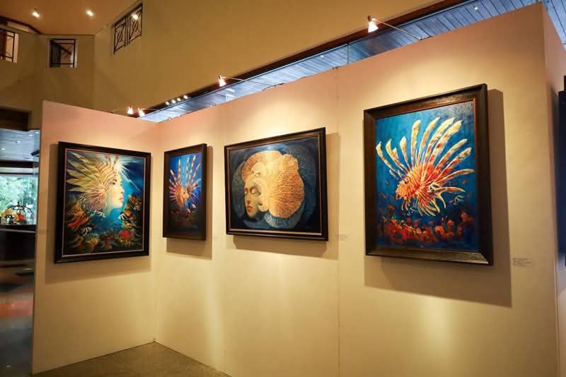 Открытие художественной выставки в Пхукете