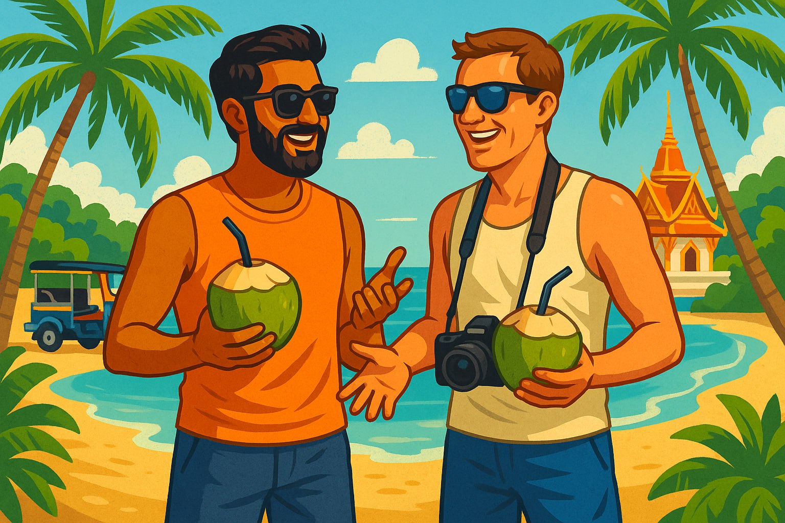 Индийские туристы в Таиланде
