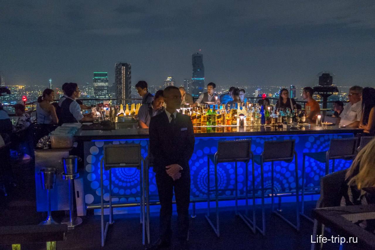 Обзор руф-топ бара и ресторана