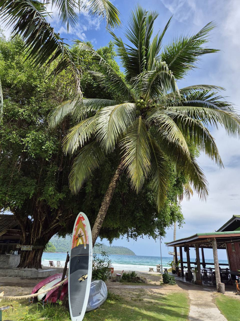 Новогоднее празднование на острове