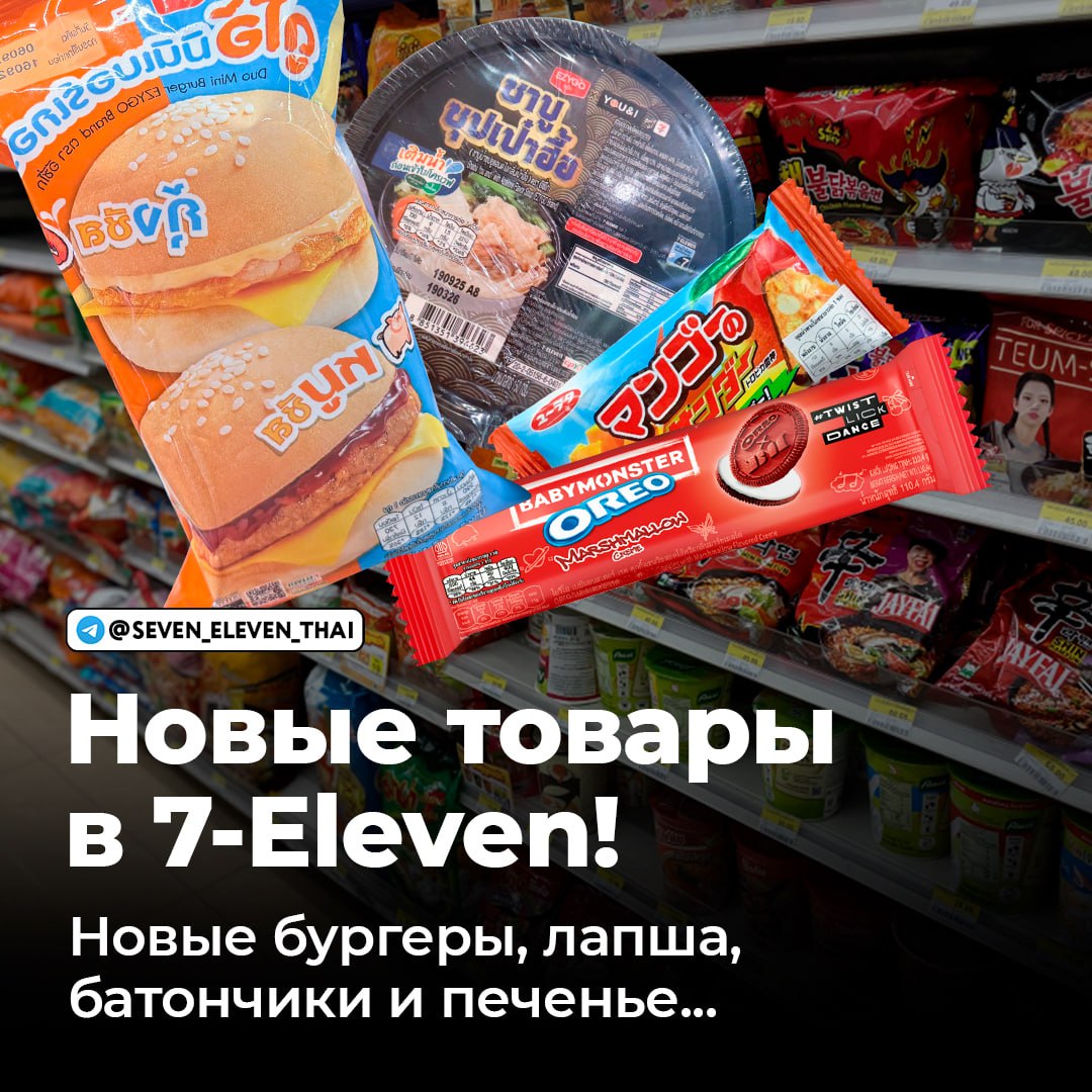 Обзор новинок продуктов питания