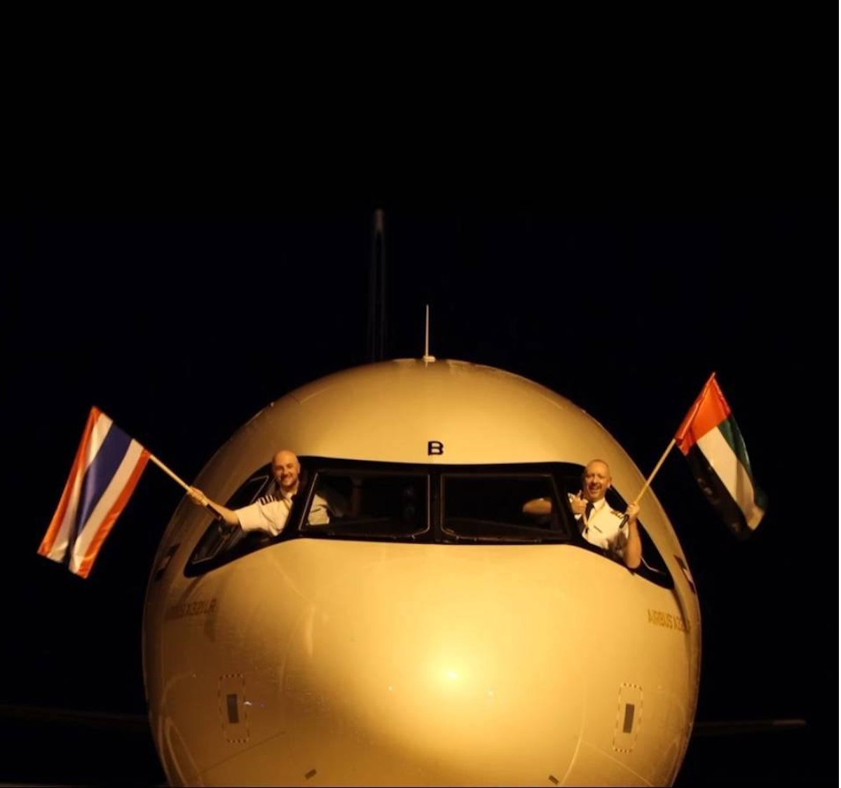 Первый прямой рейс Абу-Даби в Краби