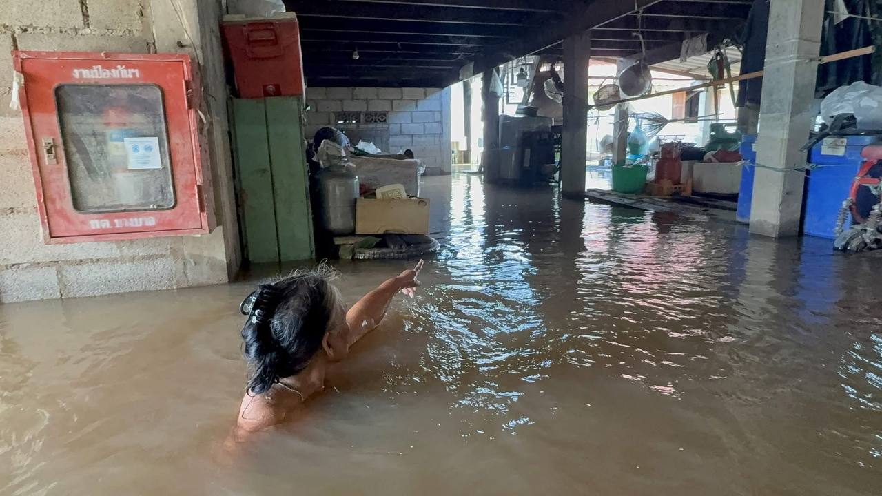 Масштабные наводнения в Таиланде