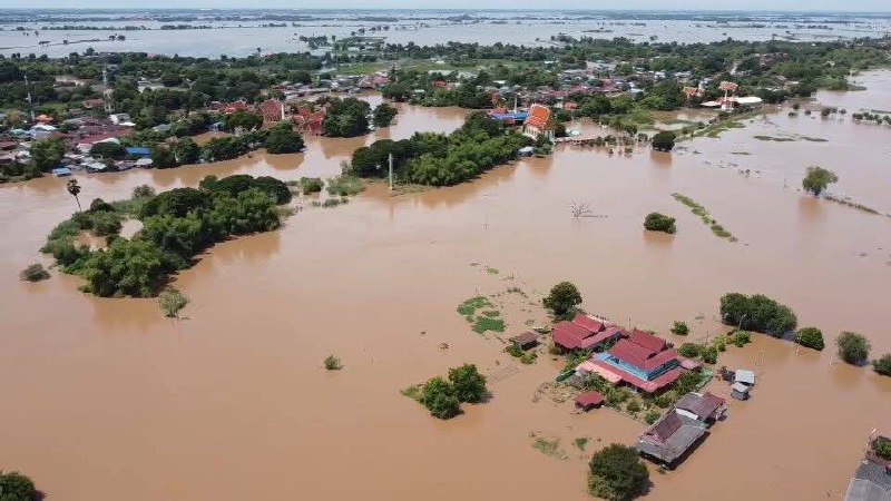 Масштабные наводнения в Таиланде
