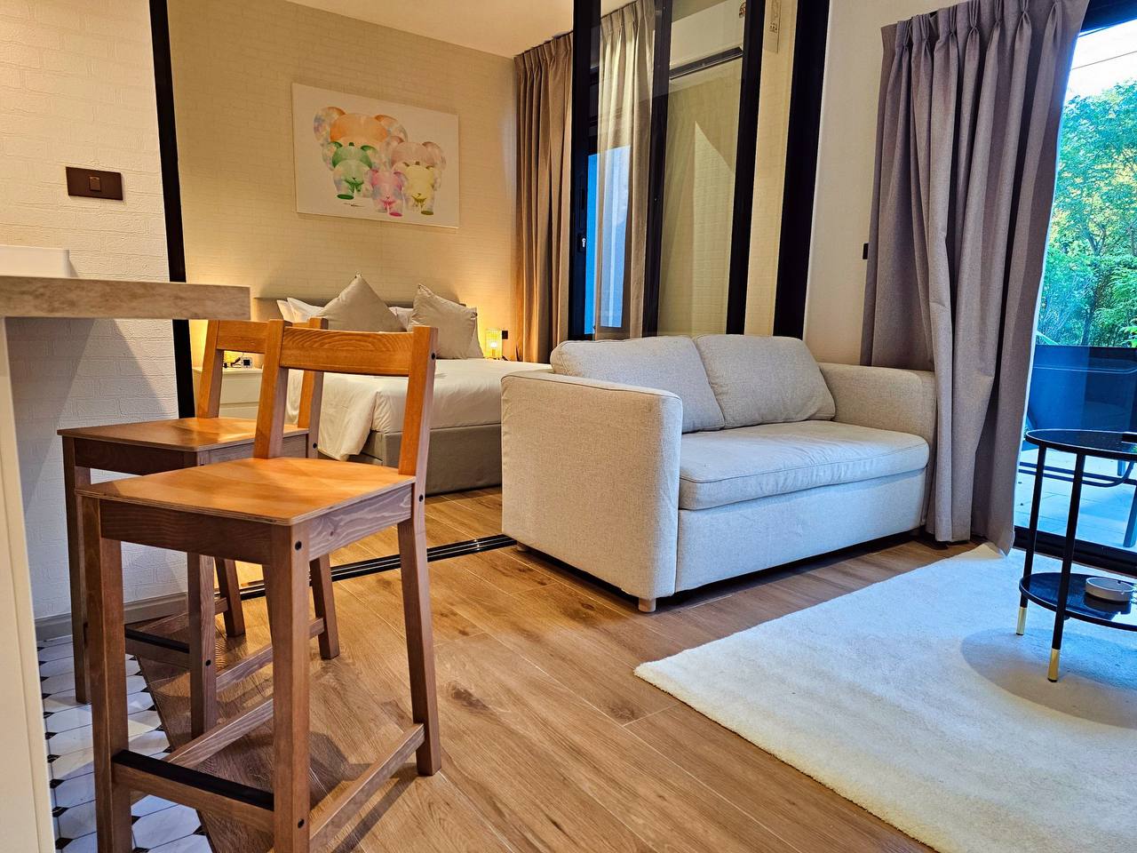 Квартира с 1 спальней на Найянге