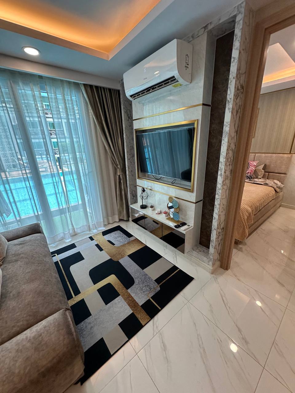 Аренда премиум квартиры в Джомтьене