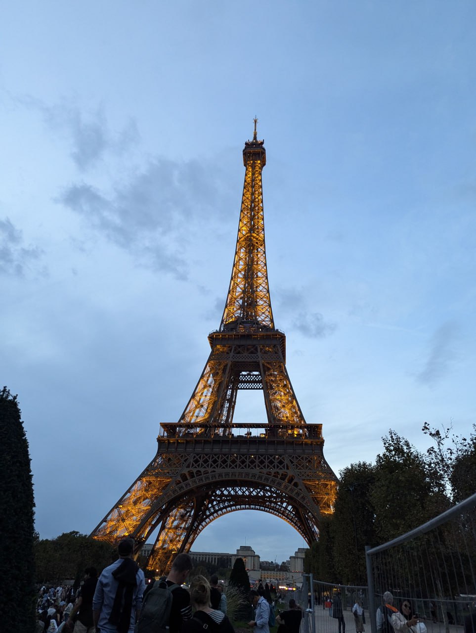 Впечатления от посещения Эйфелевой башни