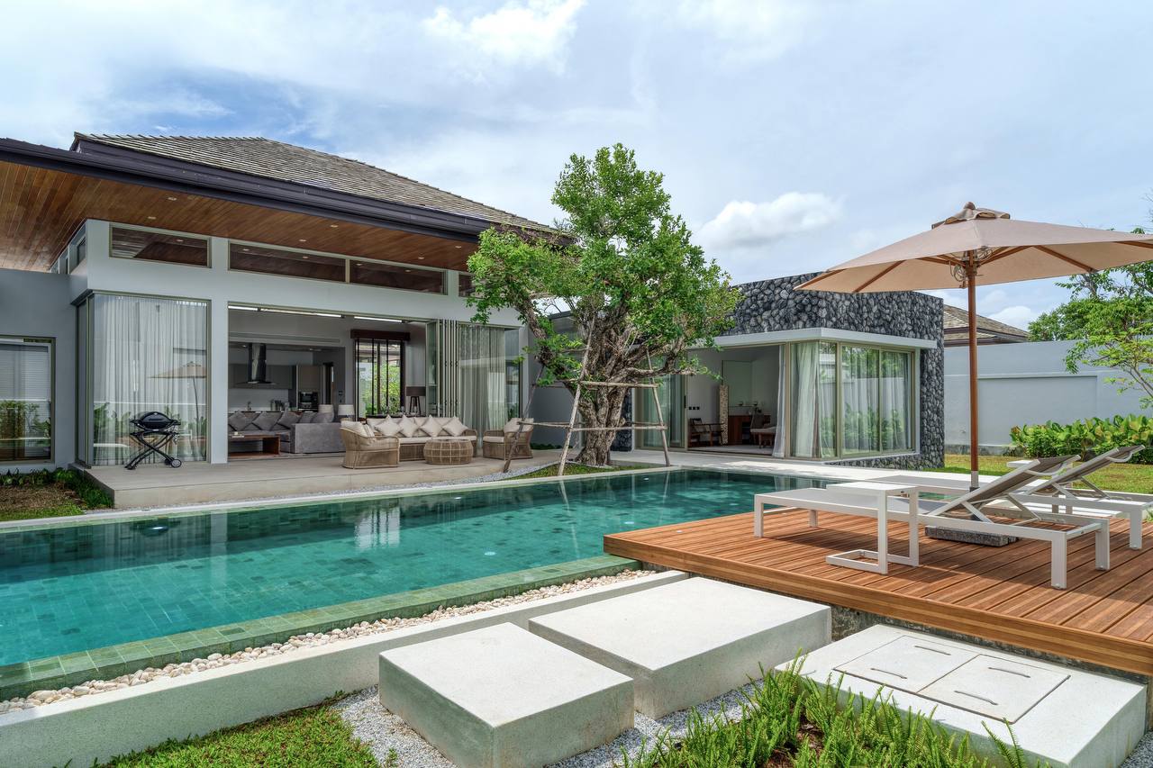 Аренда виллы с бассейном и садом