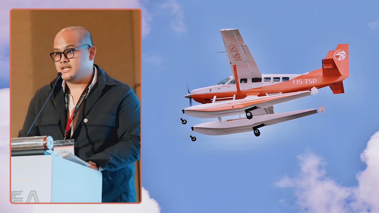 Тестирование гидросамолетов у берегов Пхукета