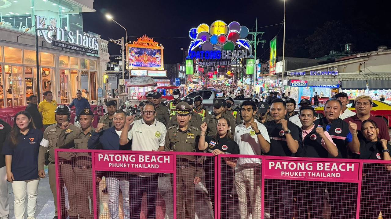 Новые ограждения на Бангла-Роуд