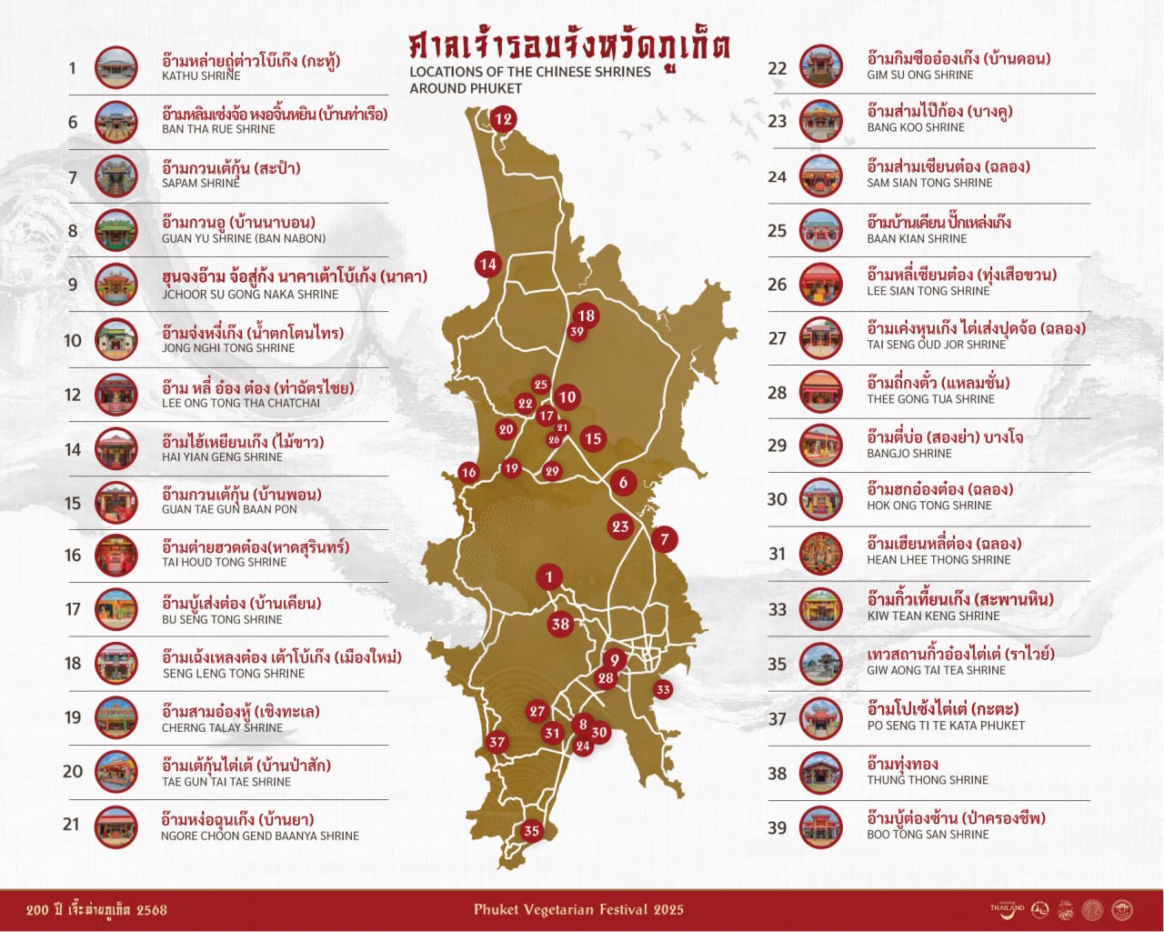 Вегетарианский фестиваль 2025 на Пхукете