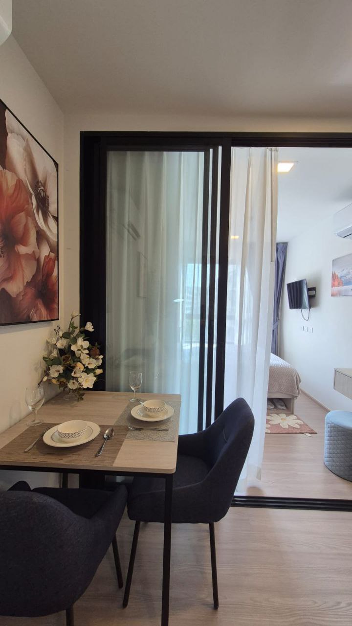 Уютная студия с перегородкой для аренды