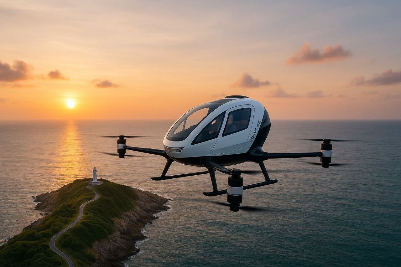 Пассажирские дроны в Таиланде с 2026 года