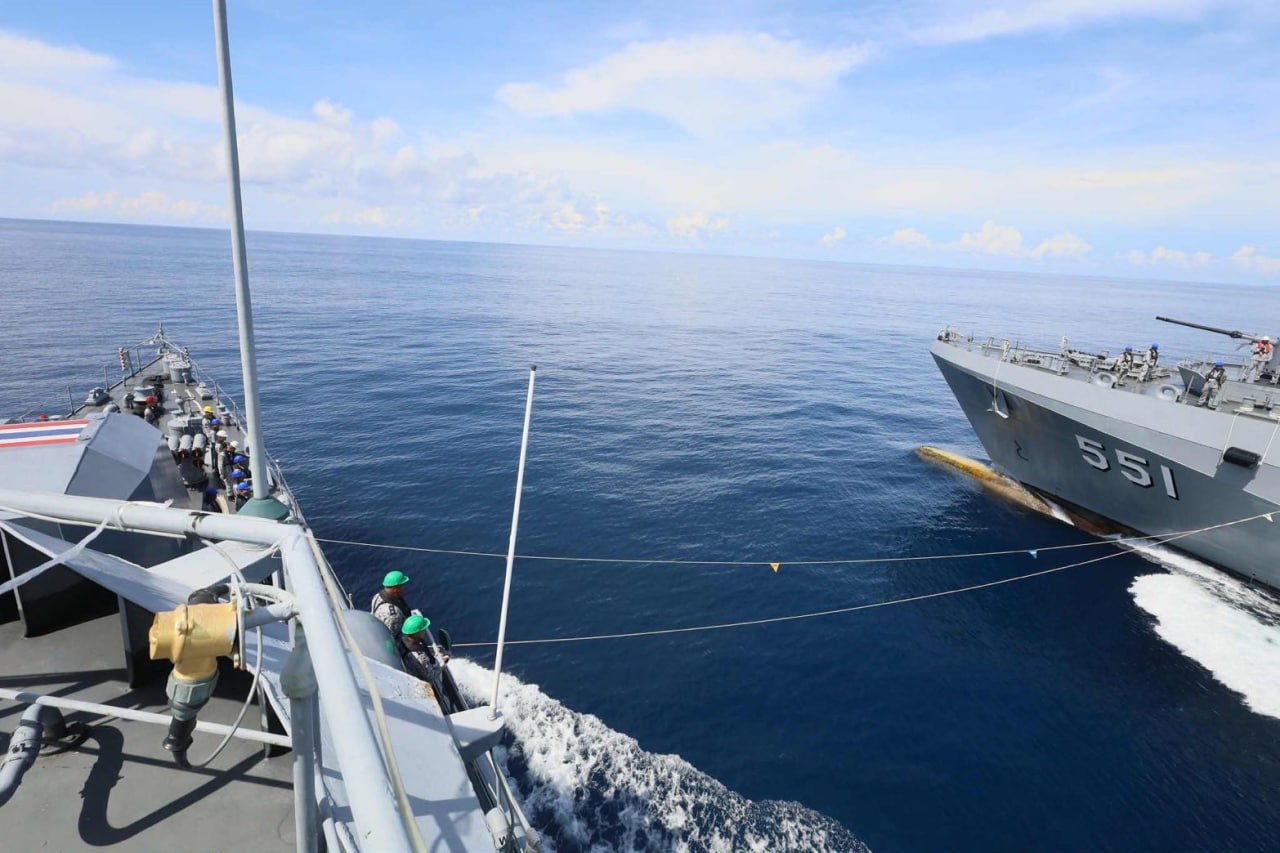 Флотские учения у побережья Пхукета