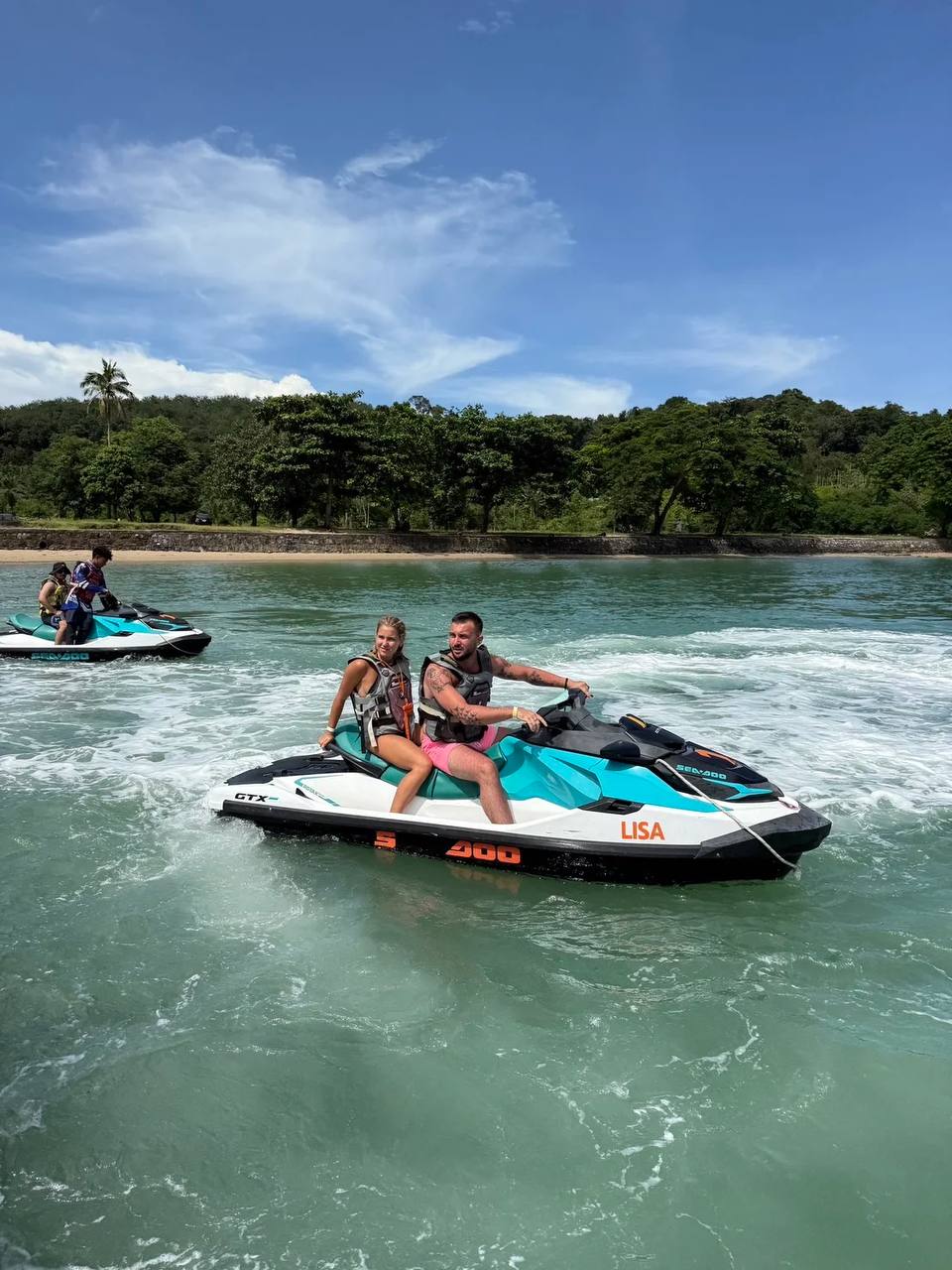 Тур на гидроциклах с посещением слонов