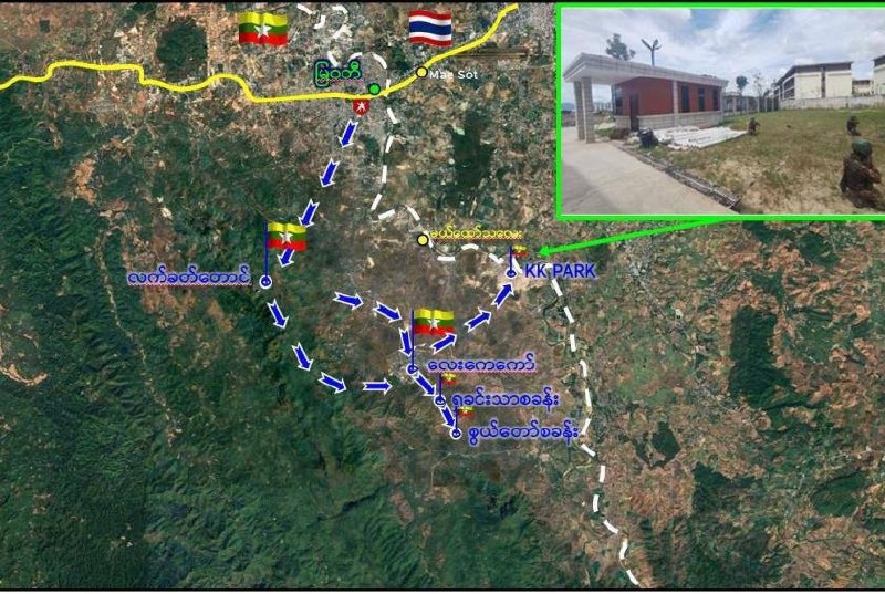 Масштабный рейд на базу мошенников в Мьянме