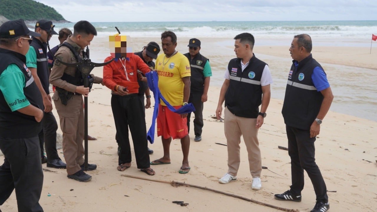 Задержание бездомного на пляже