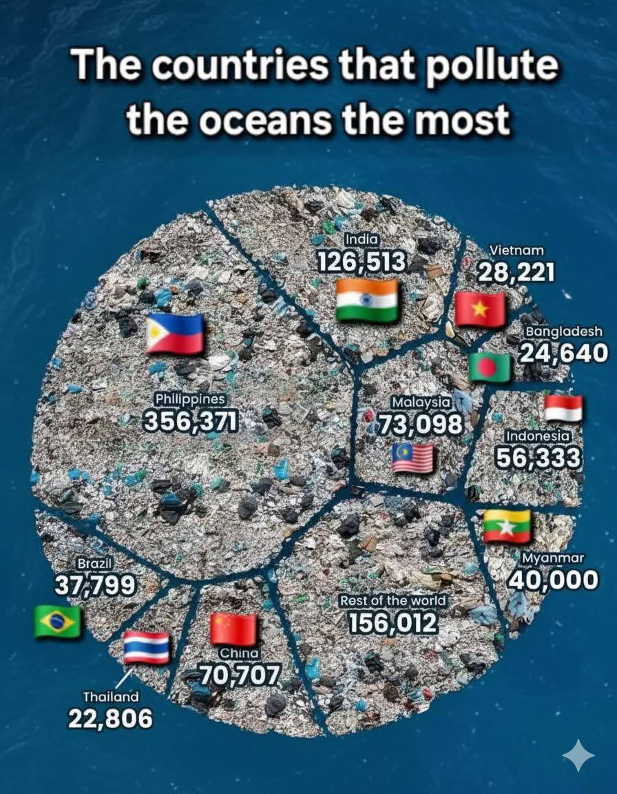 Загрязнение океанов пластиком