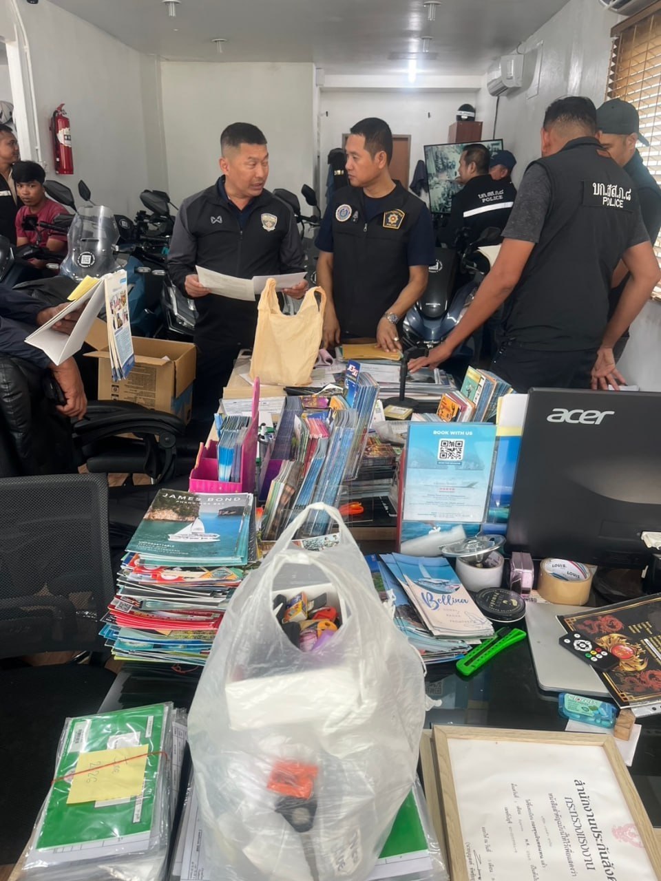 Обыски и конфискация на Пхукете