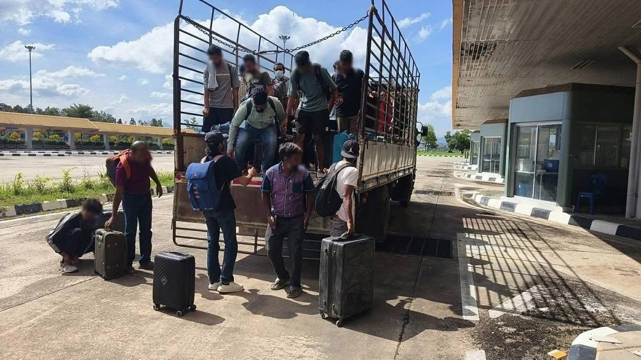 Массовый побег из лагеря в Мьянме