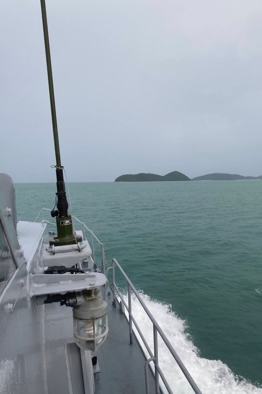 Спасение дайверов у острова Рача-ной