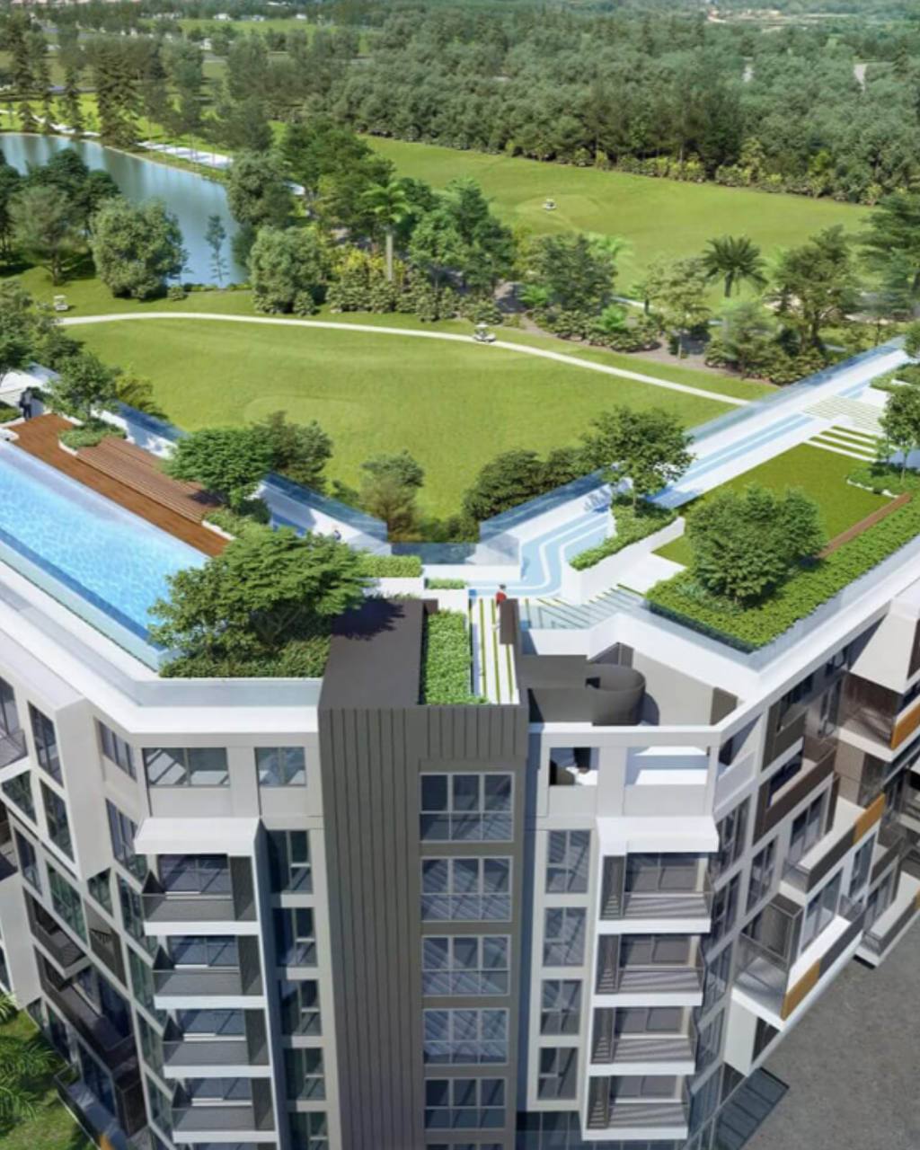 Готовая квартира на гольф-поле Пхукета