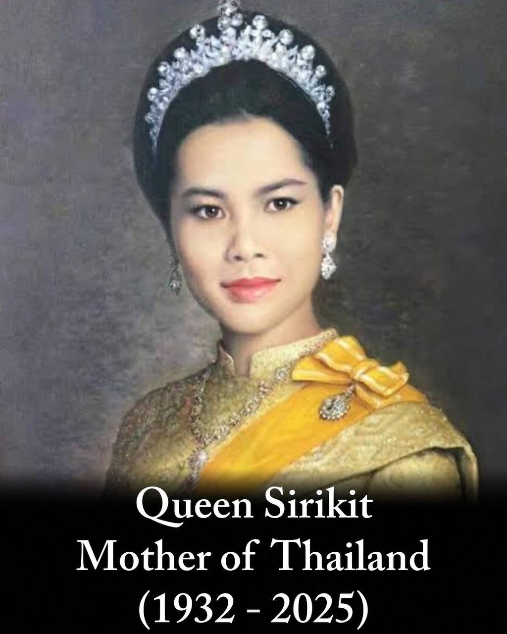 Кончина королевы Сирикит