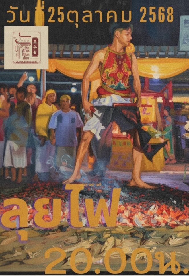 Ритуалы хождения по огню на Пхукете