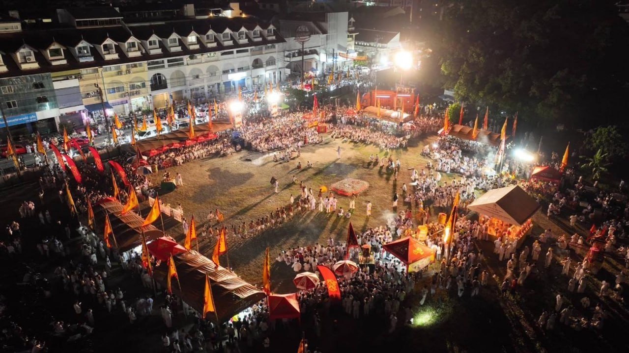 Вегетарианский фестиваль на Пхукете