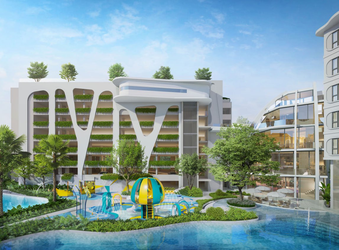 Квартира в 500 м от пляжа Най Янг