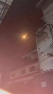 Яркий болид над Паттайей