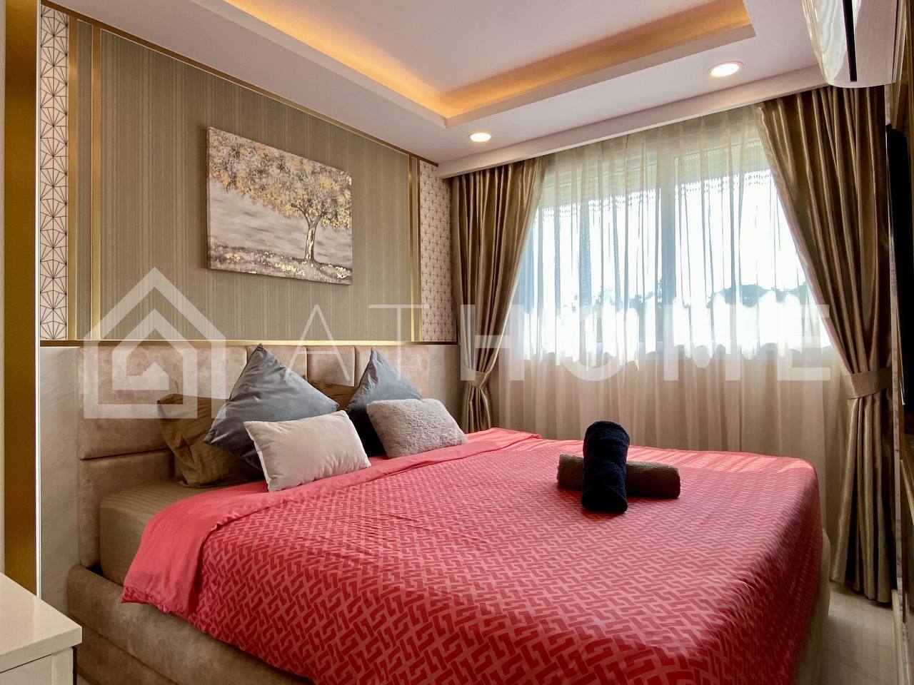 Аренда 1-бедрум в районе Джомтьен