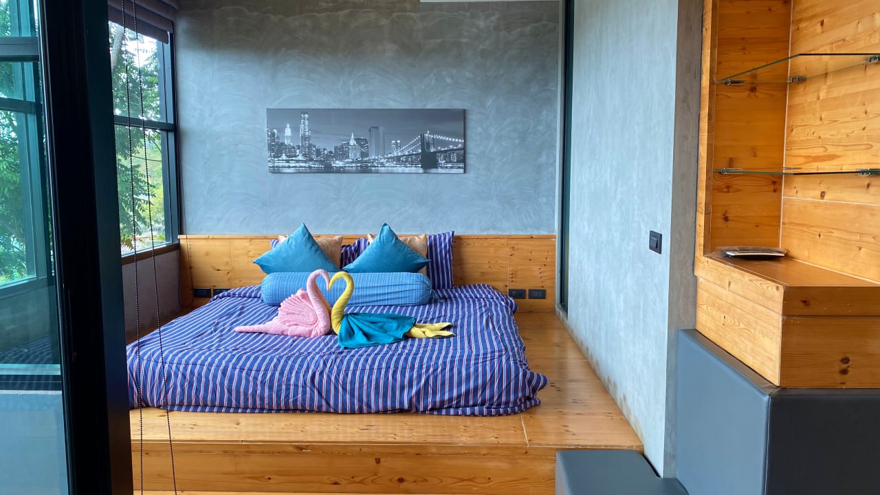 Уютная студия в комплексе у пляжа