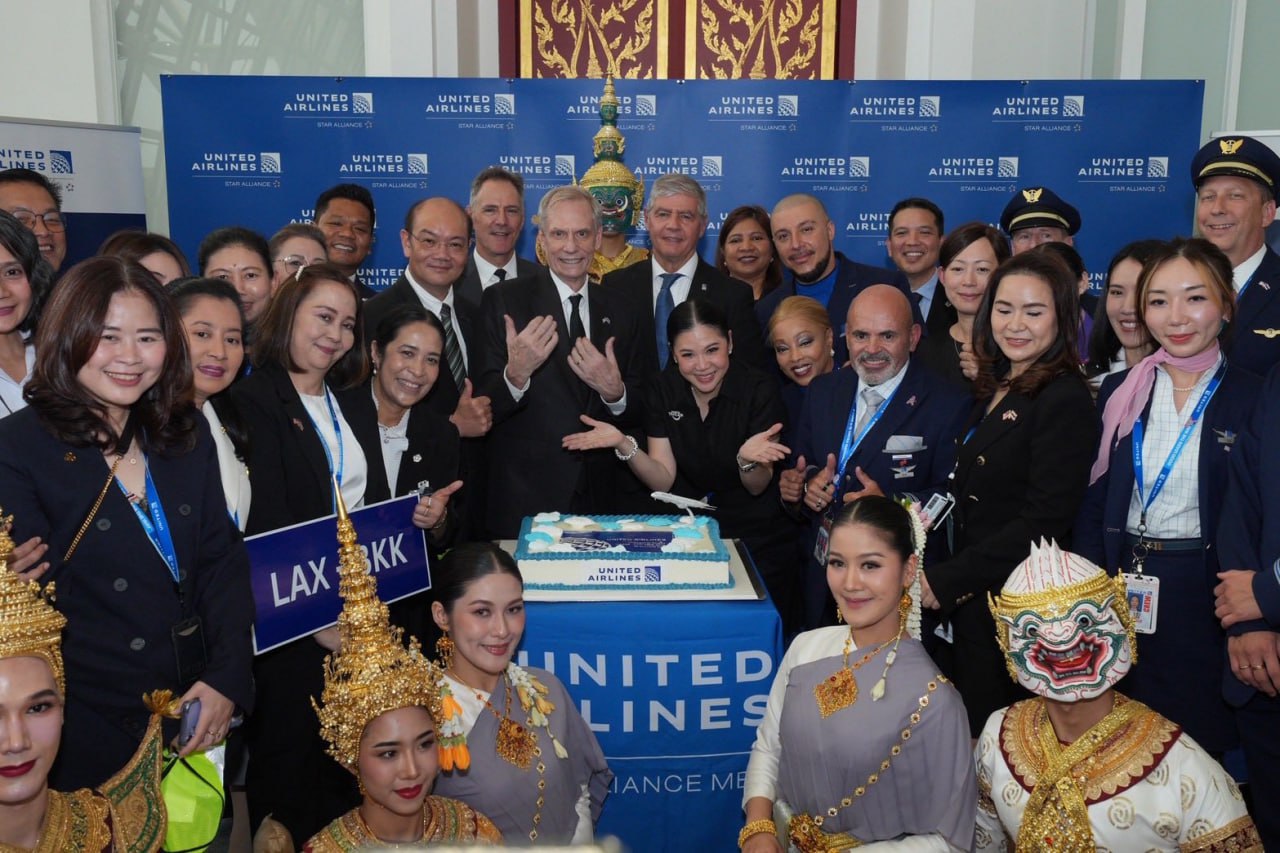 Возобновление прямых рейсов США-Таиланд