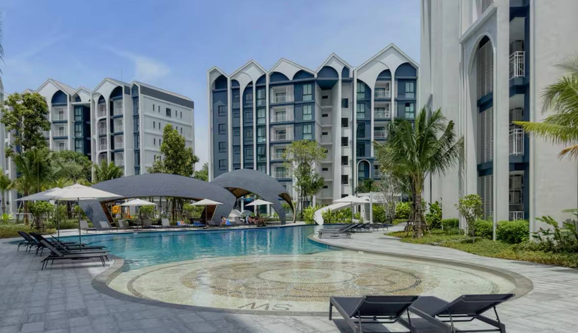 Двухкомнатная квартира на пляже Наянг