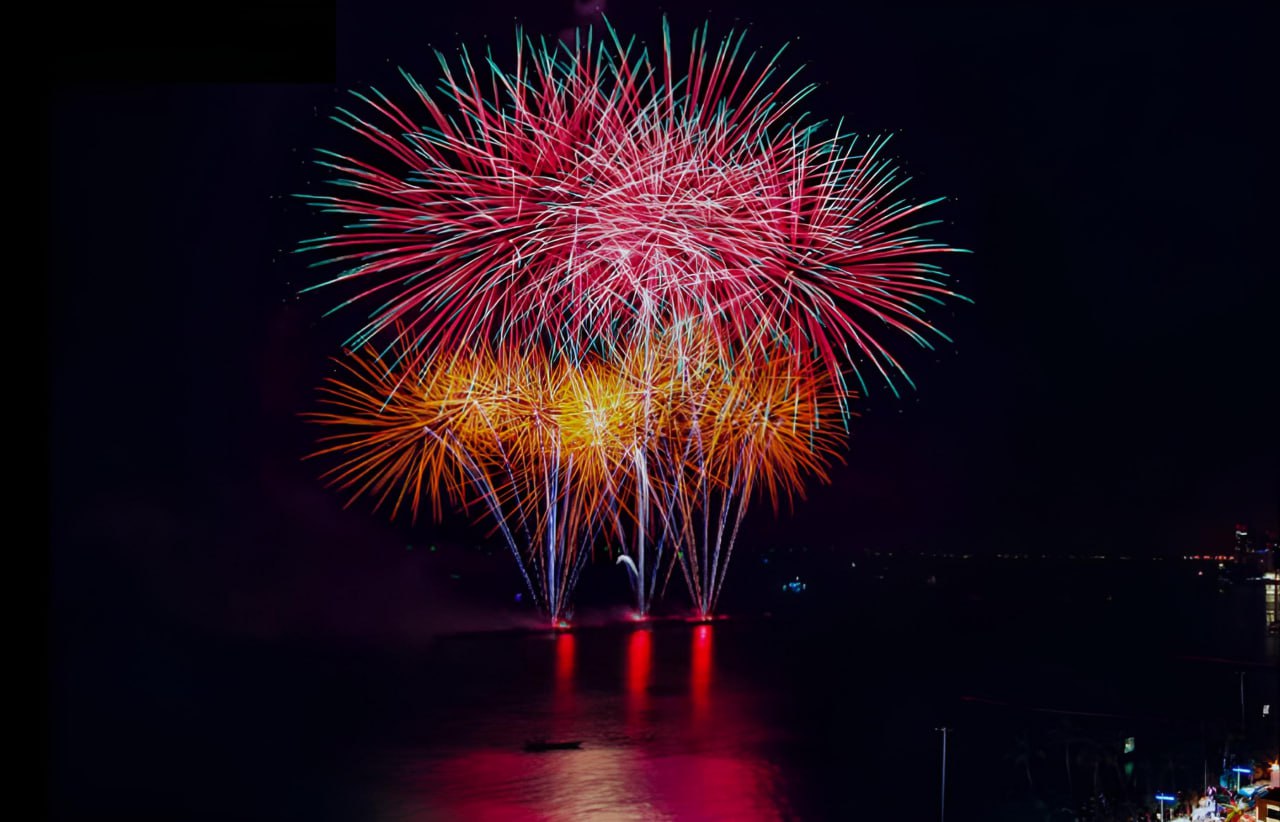 Фестиваль фейерверков в Паттайе
