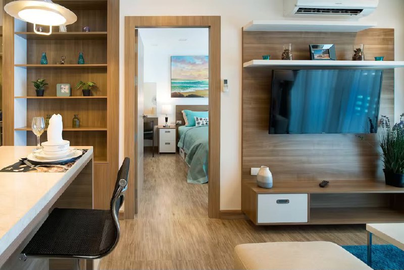 Аренда однокомнатных апартаментов в Най-Харн