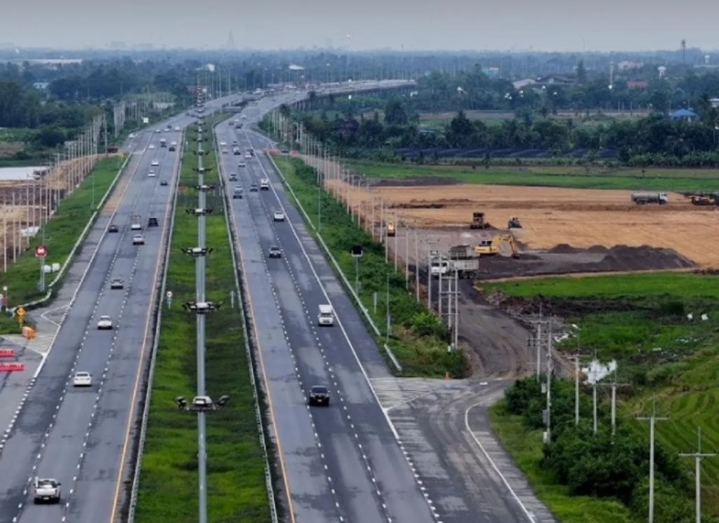 Открытие автомагистрали в Таиланде