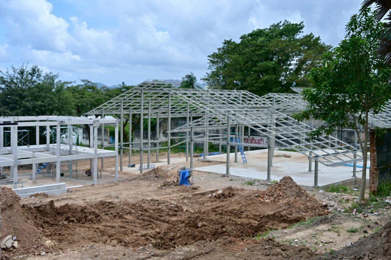 Строительство парка в Пхукет-тауне