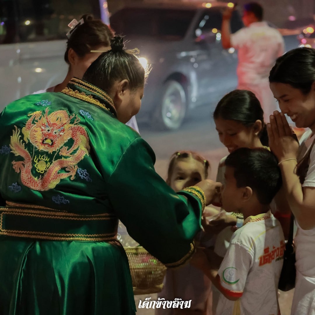 Финальные шествия вегетарианского фестиваля на Пхукете