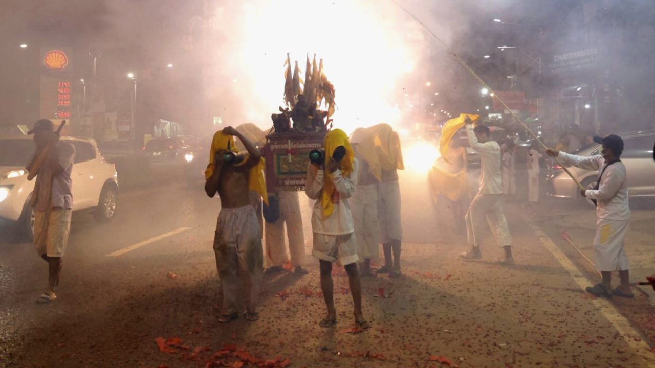 Финальные шествия вегетарианского фестиваля