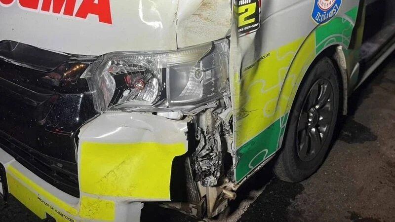 ДТП со скорой и слоном в Таиланде