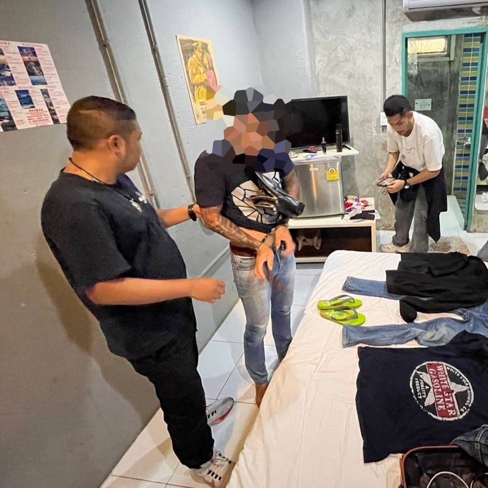 Задержание вора на Пхукете