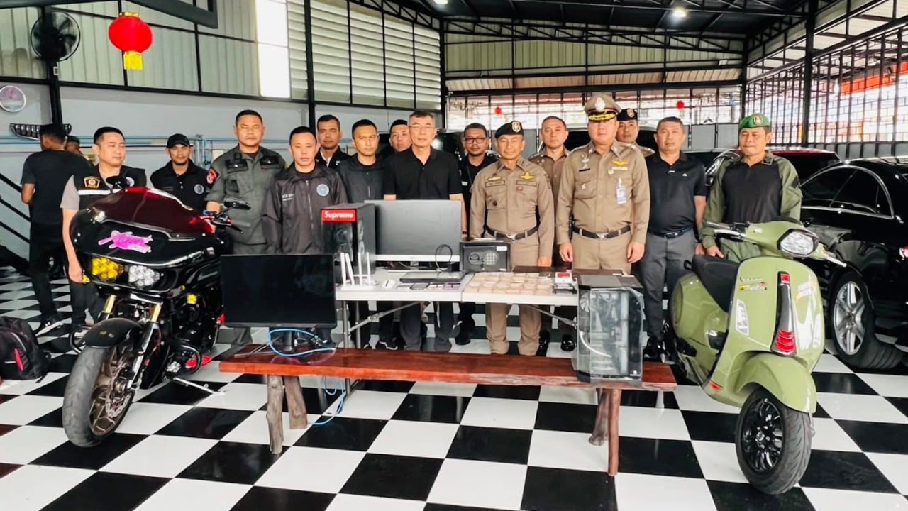 Рейд против игорной сети на Пхукете